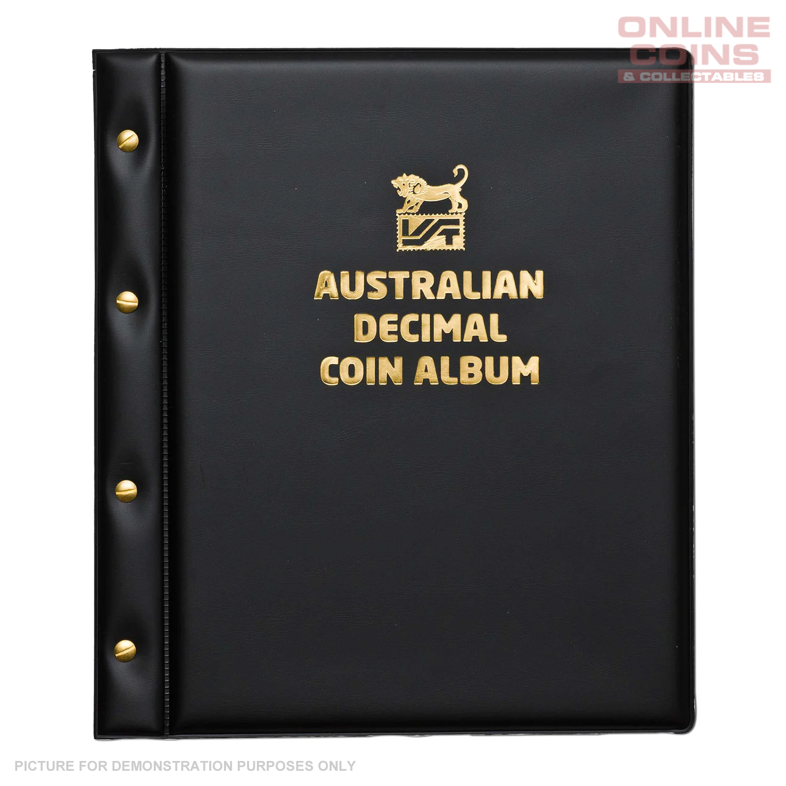 VST Coin Album - Australia Decimal Coin Album - Black (Updated To 2023)